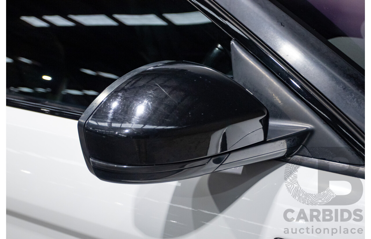 01/2015 Range Rover Evoque SD4 Dynamic (AWD) LV MY15 5D Wagon Fuji White Turbo Diesel 2.2L