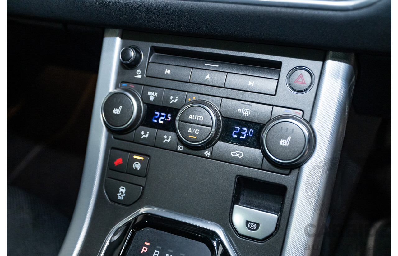 01/2015 Range Rover Evoque SD4 Dynamic (AWD) LV MY15 5D Wagon Fuji White Turbo Diesel 2.2L