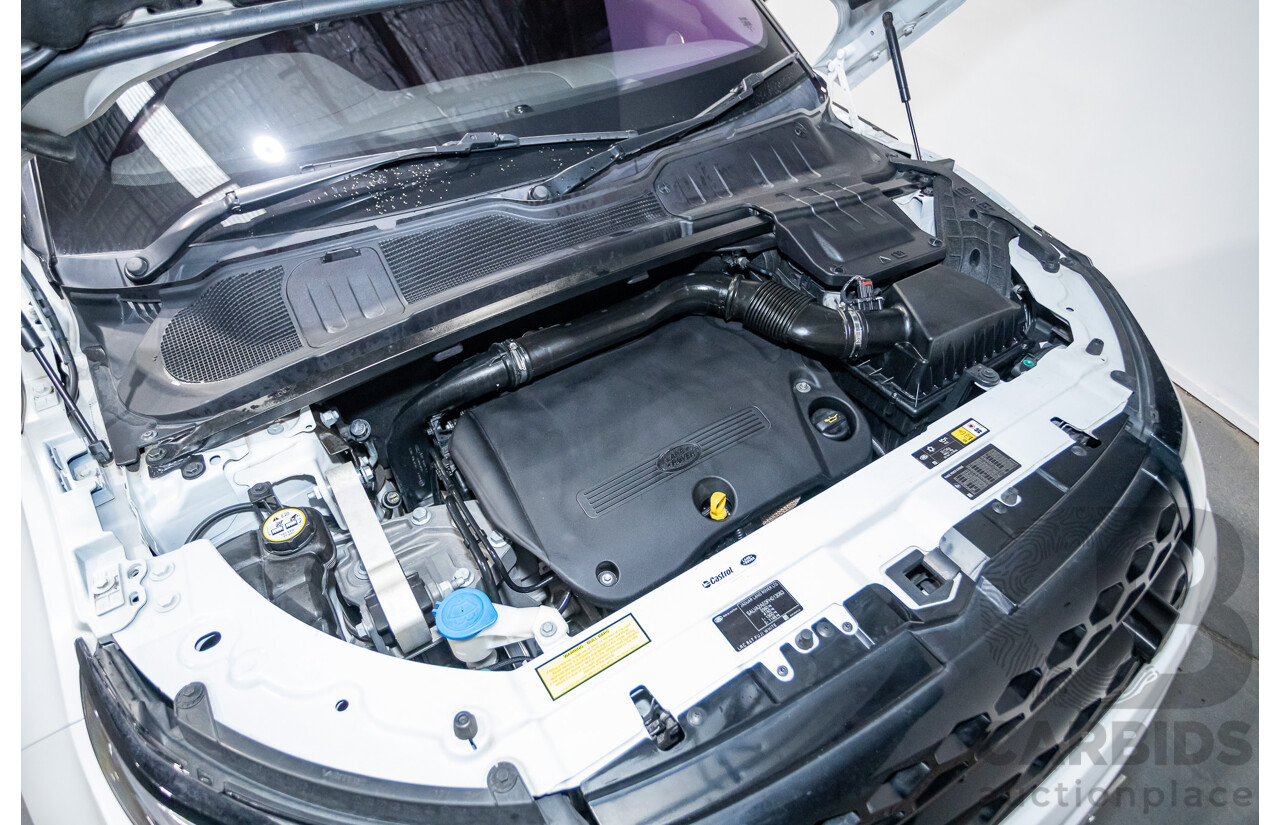 01/2015 Range Rover Evoque SD4 Dynamic (AWD) LV MY15 5D Wagon Fuji White Turbo Diesel 2.2L