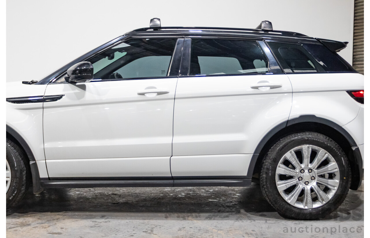 01/2015 Range Rover Evoque SD4 Dynamic (AWD) LV MY15 5D Wagon Fuji White Turbo Diesel 2.2L