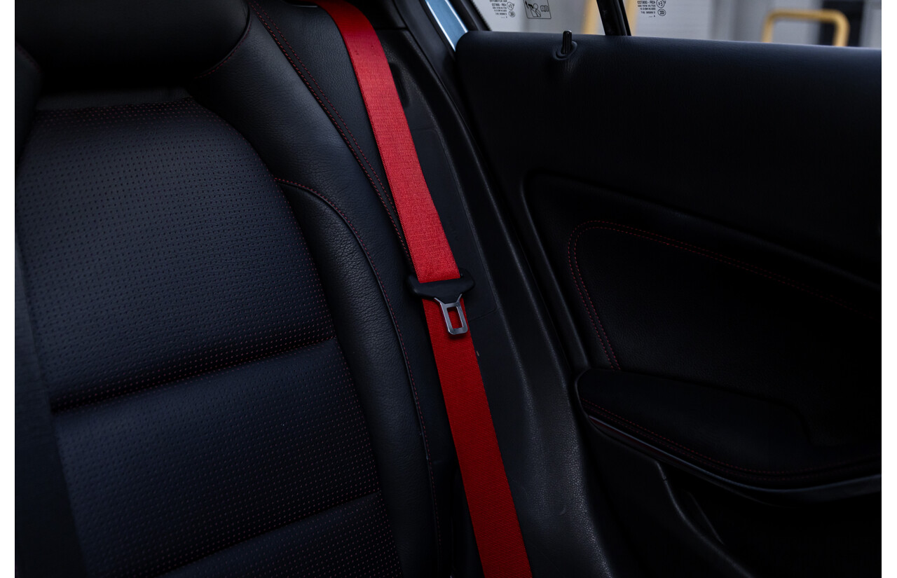 1/2015 Mercedes-Benz A45 AMG 176 MY15 5d Hatchback South Sea Blue Metallic Turbo 2.0L