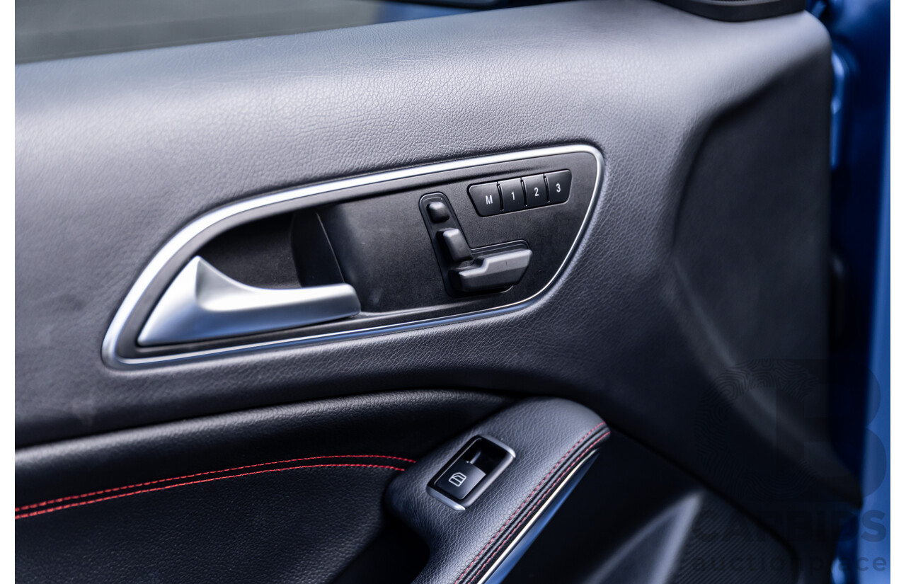 1/2015 Mercedes-Benz A45 AMG 176 MY15 5d Hatchback South Sea Blue Metallic Turbo 2.0L