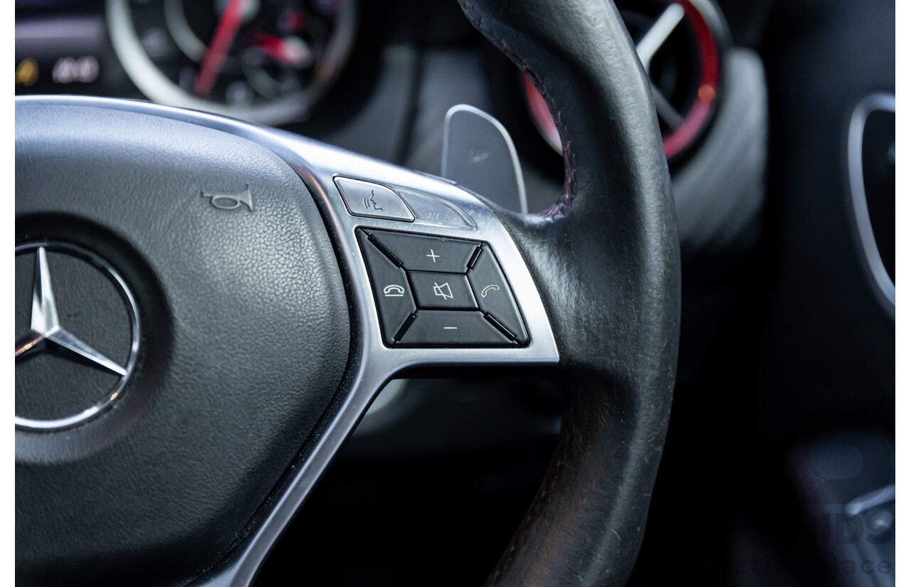 1/2015 Mercedes-Benz A45 AMG 176 MY15 5d Hatchback South Sea Blue Metallic Turbo 2.0L