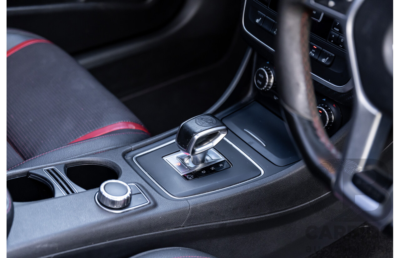 1/2015 Mercedes-Benz A45 AMG 176 MY15 5d Hatchback South Sea Blue Metallic Turbo 2.0L