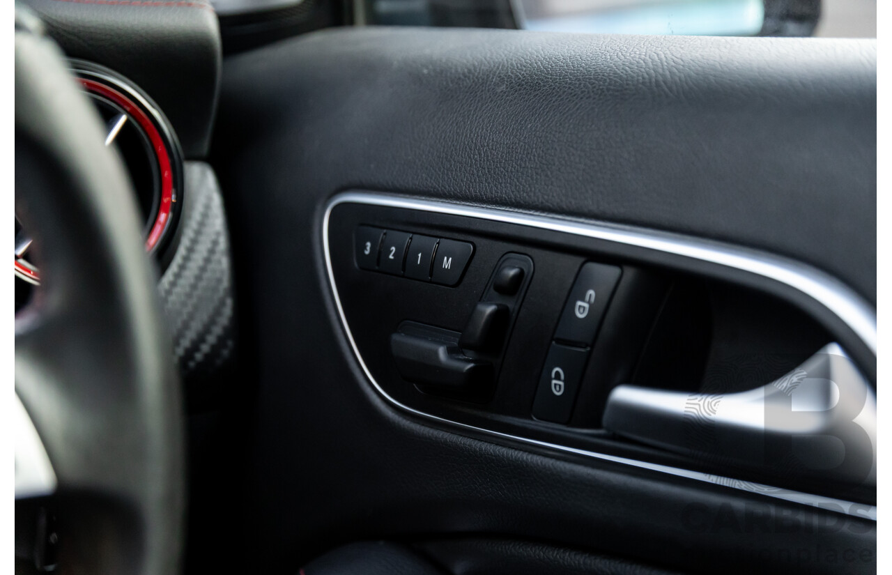 1/2015 Mercedes-Benz A45 AMG 176 MY15 5d Hatchback South Sea Blue Metallic Turbo 2.0L