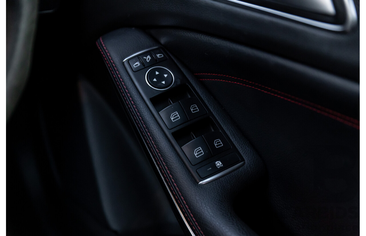 1/2015 Mercedes-Benz A45 AMG 176 MY15 5d Hatchback South Sea Blue Metallic Turbo 2.0L