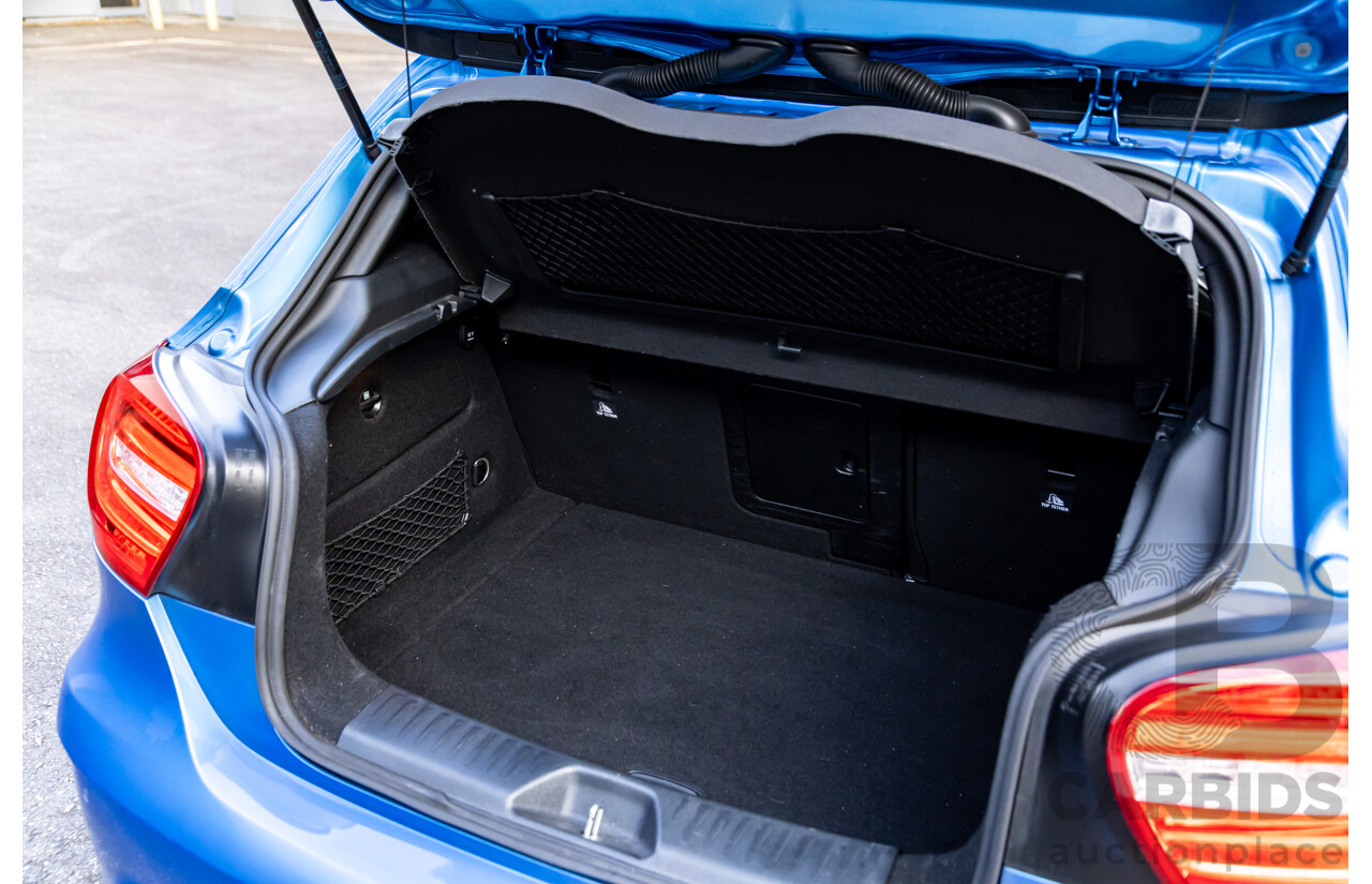 1/2015 Mercedes-Benz A45 AMG 176 MY15 5d Hatchback South Sea Blue Metallic Turbo 2.0L