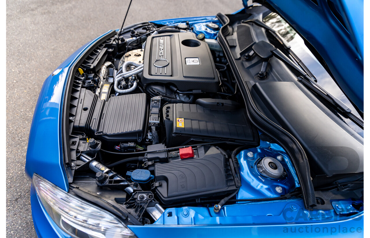 1/2015 Mercedes-Benz A45 AMG 176 MY15 5d Hatchback South Sea Blue Metallic Turbo 2.0L