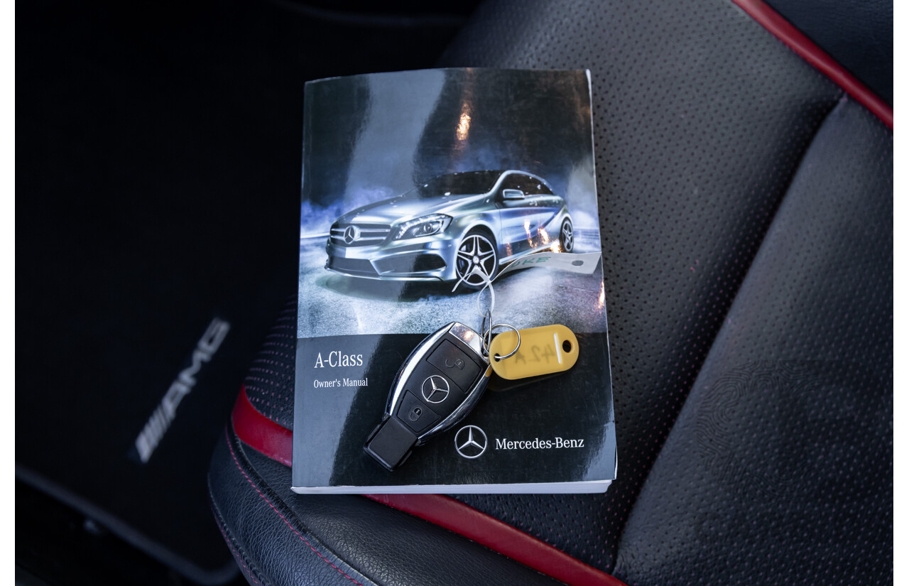 1/2015 Mercedes-Benz A45 AMG 176 MY15 5d Hatchback South Sea Blue Metallic Turbo 2.0L