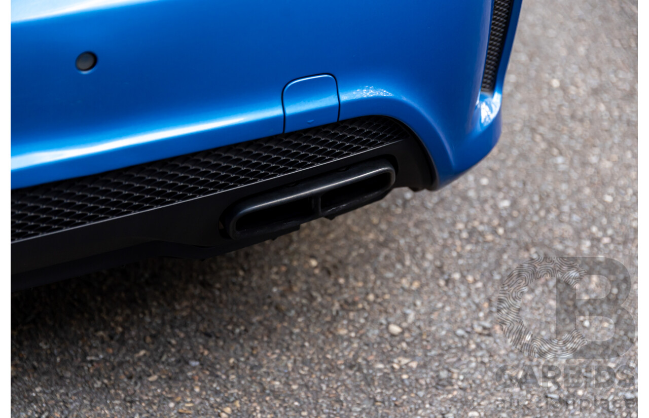 1/2015 Mercedes-Benz A45 AMG 176 MY15 5d Hatchback South Sea Blue Metallic Turbo 2.0L