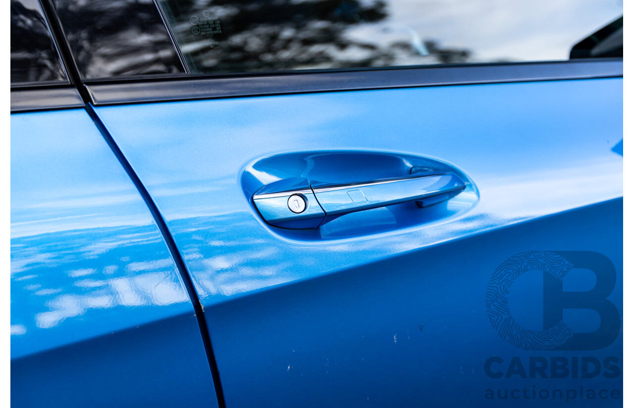 1/2015 Mercedes-Benz A45 AMG 176 MY15 5d Hatchback South Sea Blue Metallic Turbo 2.0L