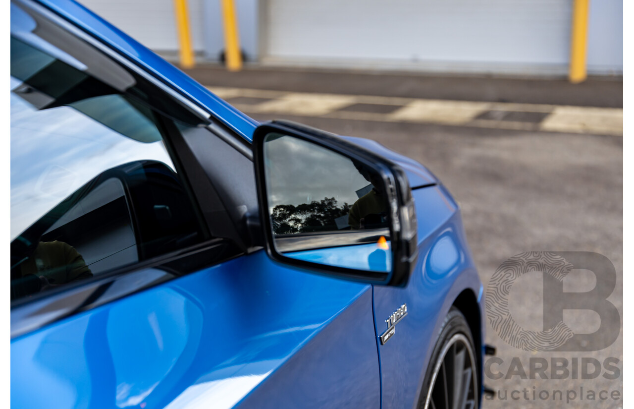 1/2015 Mercedes-Benz A45 AMG 176 MY15 5d Hatchback South Sea Blue Metallic Turbo 2.0L