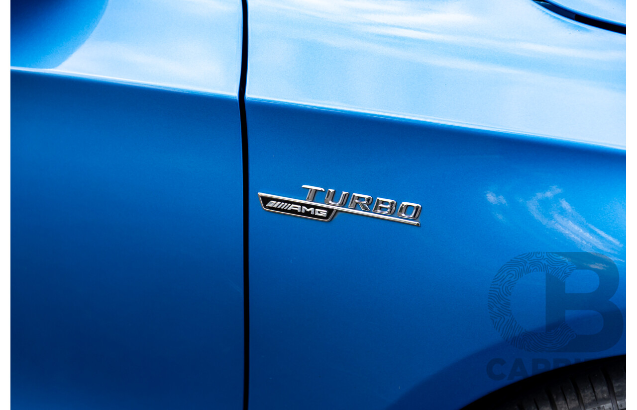 1/2015 Mercedes-Benz A45 AMG 176 MY15 5d Hatchback South Sea Blue Metallic Turbo 2.0L