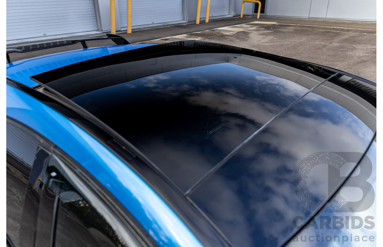 1/2015 Mercedes-Benz A45 AMG 176 MY15 5d Hatchback South Sea Blue Metallic Turbo 2.0L