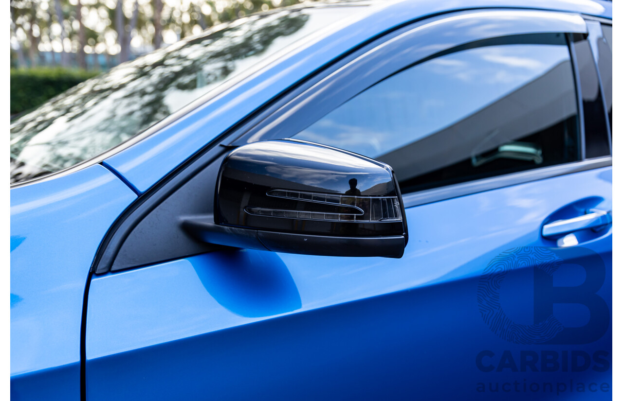 1/2015 Mercedes-Benz A45 AMG 176 MY15 5d Hatchback South Sea Blue Metallic Turbo 2.0L