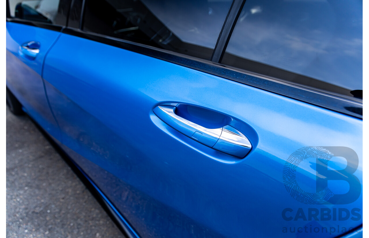 1/2015 Mercedes-Benz A45 AMG 176 MY15 5d Hatchback South Sea Blue Metallic Turbo 2.0L