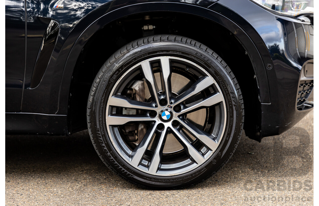 11/2014 BMW X6 M50d E71 MY14 4d Coupe Carbon Black Metallic Triple Turbo Diesel 3.0L