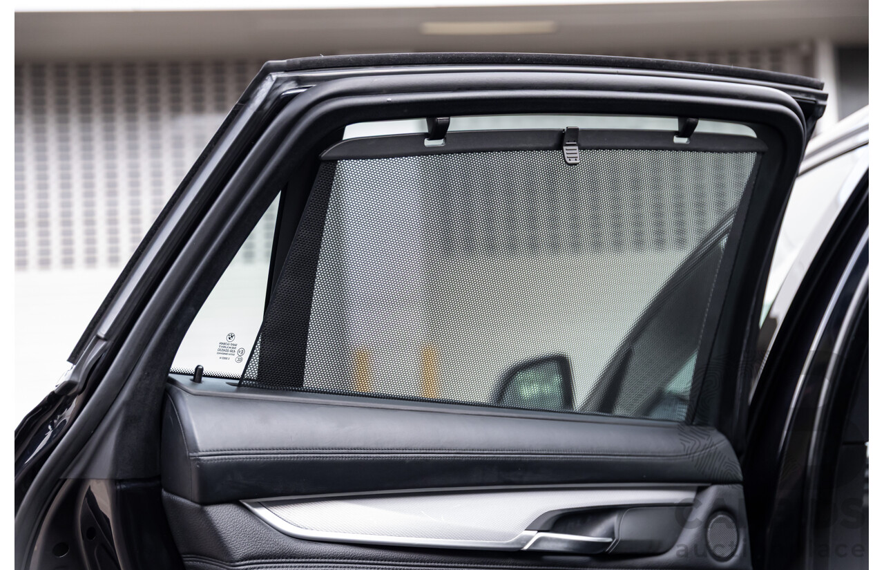 11/2014 BMW X6 M50d E71 MY14 4d Coupe Carbon Black Metallic Triple Turbo Diesel 3.0L