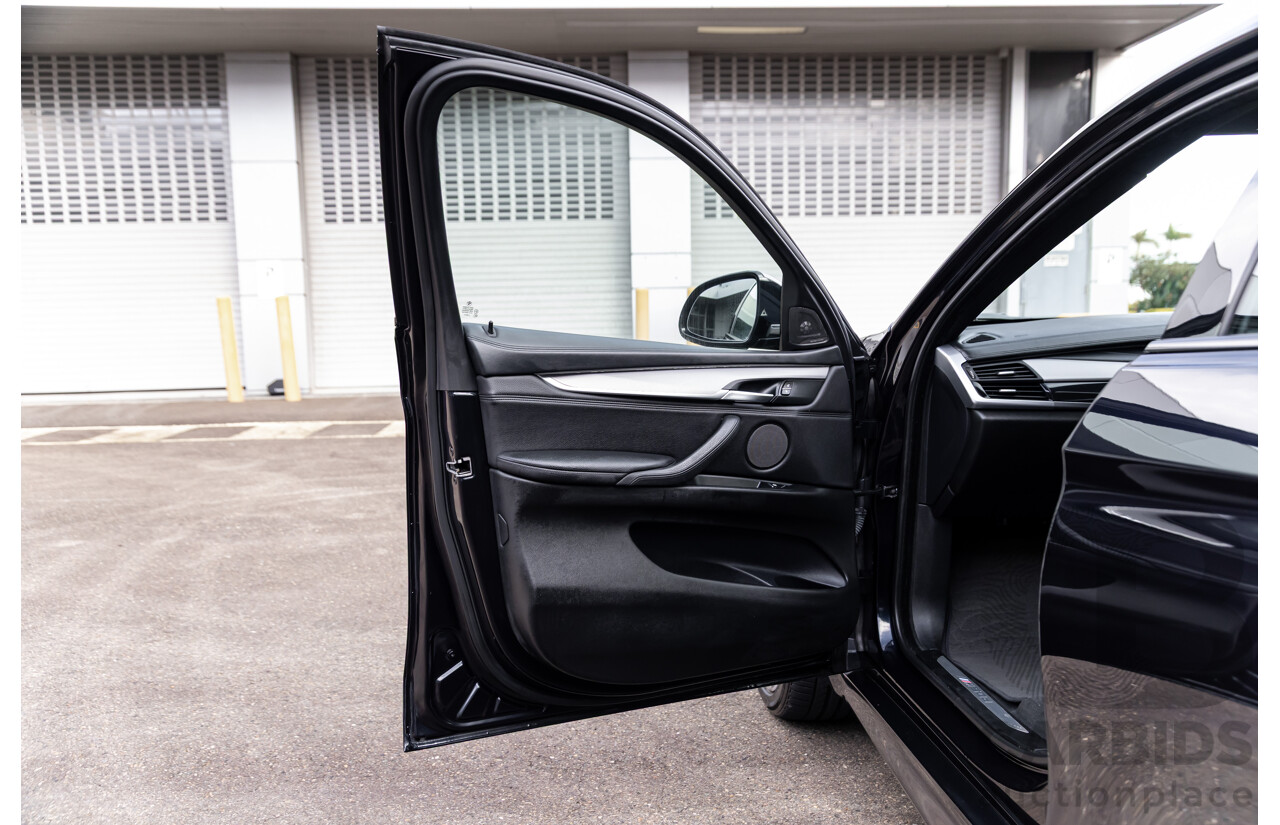 11/2014 BMW X6 M50d E71 MY14 4d Coupe Carbon Black Metallic Triple Turbo Diesel 3.0L