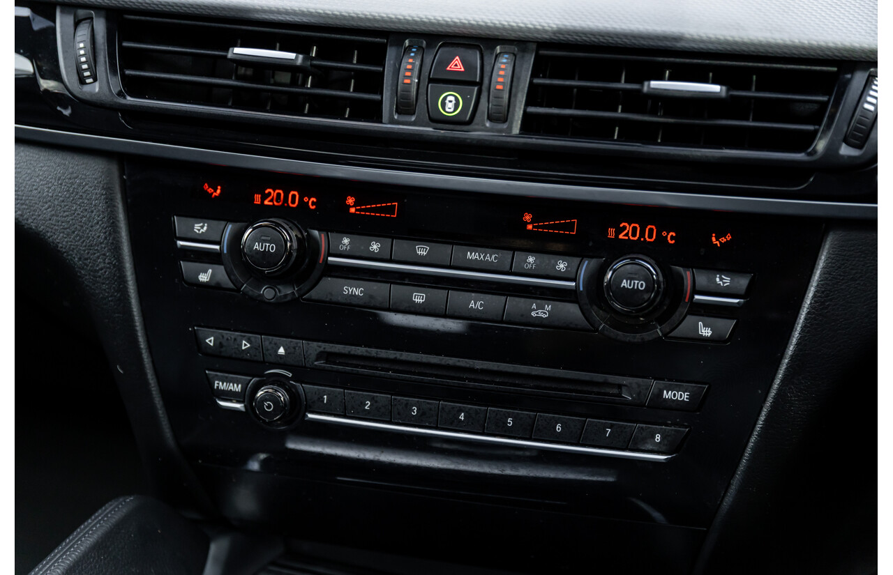 11/2014 BMW X6 M50d E71 MY14 4d Coupe Carbon Black Metallic Triple Turbo Diesel 3.0L