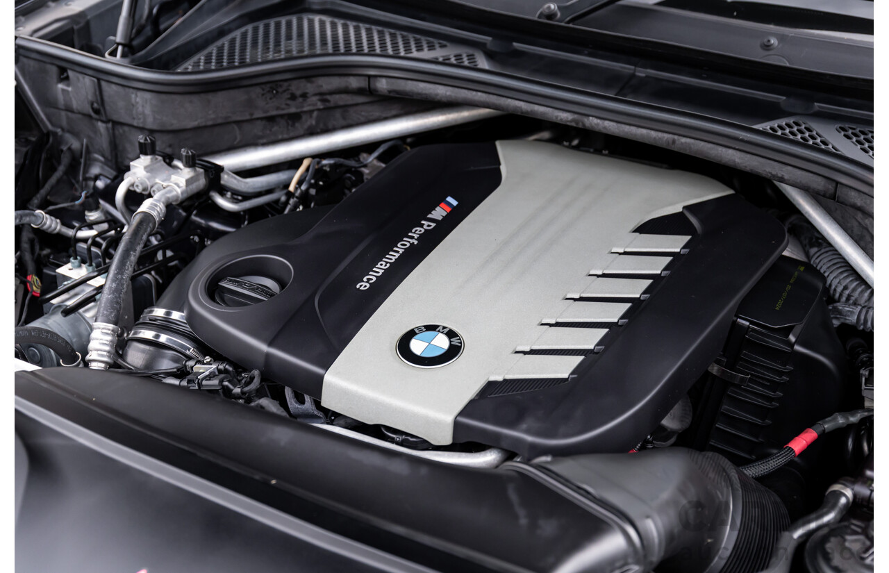 11/2014 BMW X6 M50d E71 MY14 4d Coupe Carbon Black Metallic Triple Turbo Diesel 3.0L