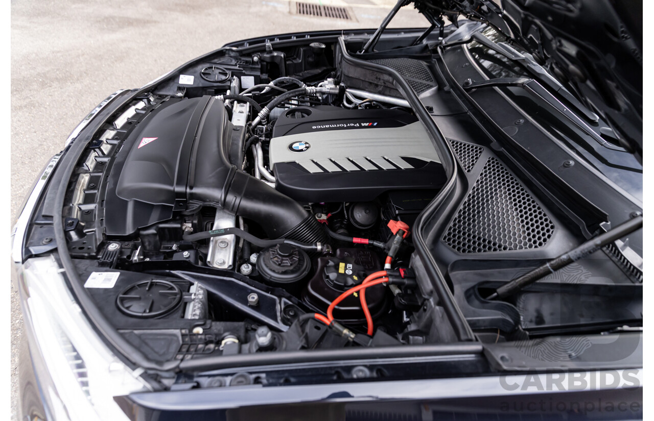 11/2014 BMW X6 M50d E71 MY14 4d Coupe Carbon Black Metallic Triple Turbo Diesel 3.0L