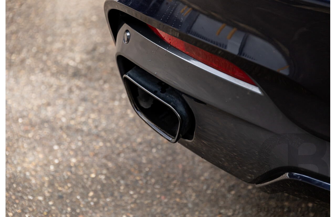 11/2014 BMW X6 M50d E71 MY14 4d Coupe Carbon Black Metallic Triple Turbo Diesel 3.0L