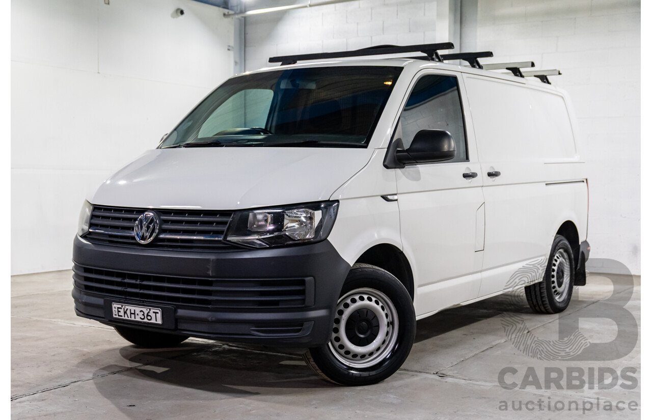 09/2017 Volkswagen Transporter TDI 340 SWB LOW (FWD) T6 MY18 Van Candy White Turbo Diesel 2.0L