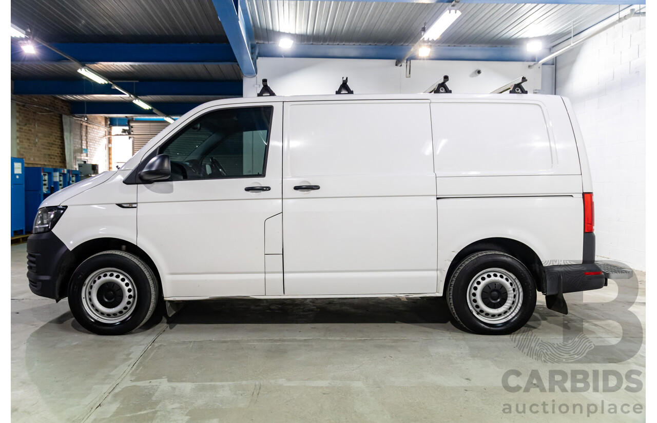 09/2017 Volkswagen Transporter TDI 340 SWB LOW (FWD) T6 MY18 Van Candy White Turbo Diesel 2.0L