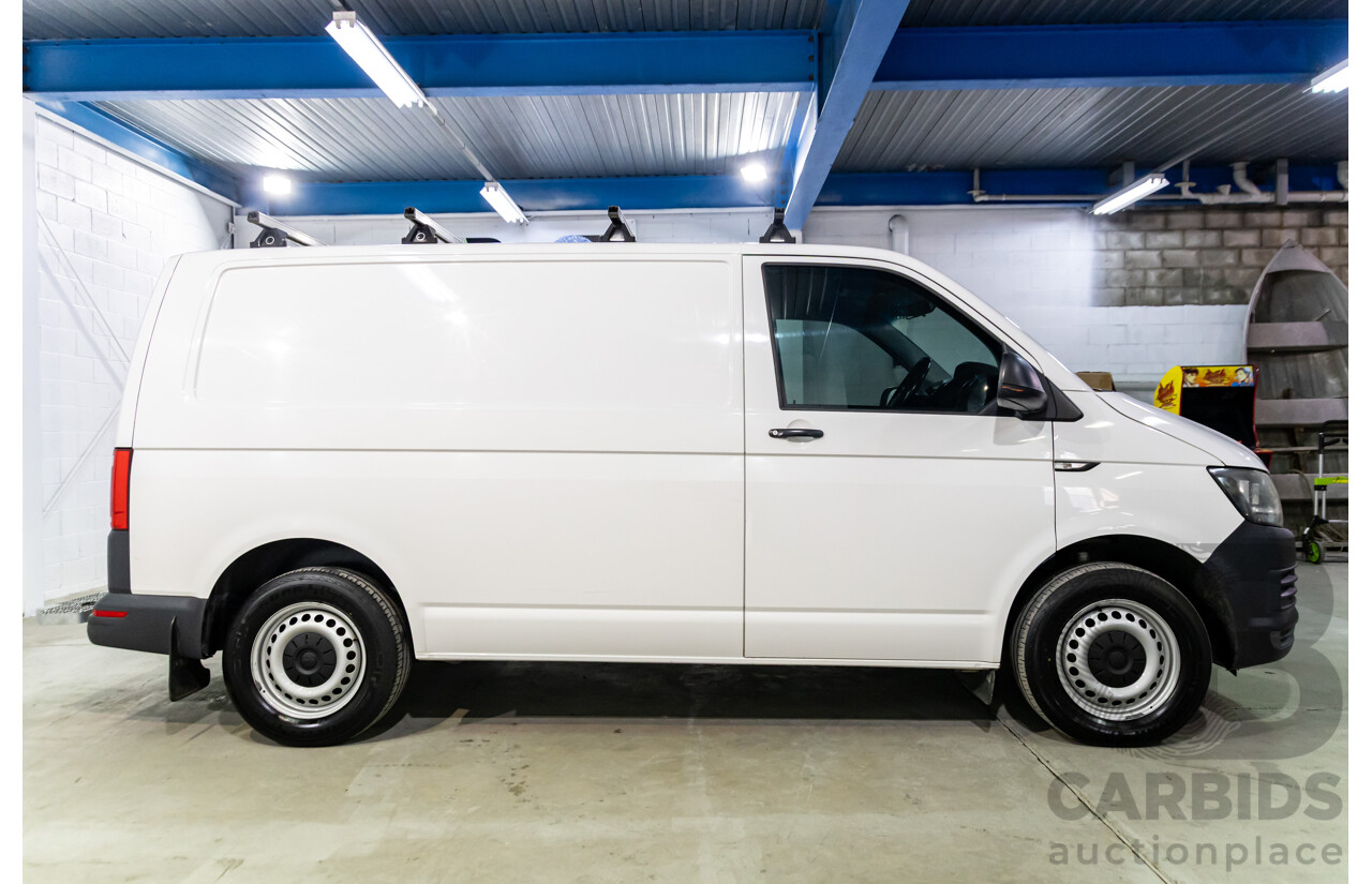 09/2017 Volkswagen Transporter TDI 340 SWB LOW (FWD) T6 MY18 Van Candy White Turbo Diesel 2.0L