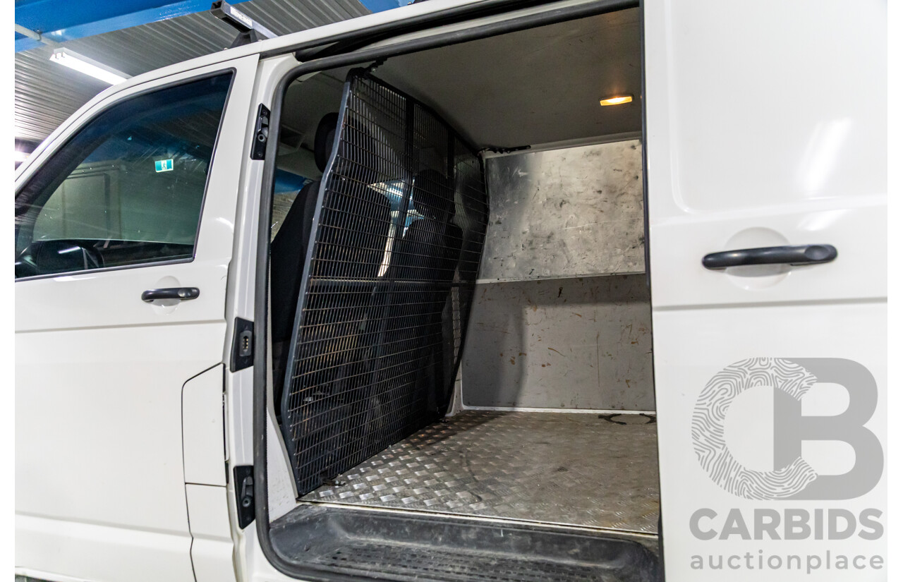 09/2017 Volkswagen Transporter TDI 340 SWB LOW (FWD) T6 MY18 Van Candy White Turbo Diesel 2.0L