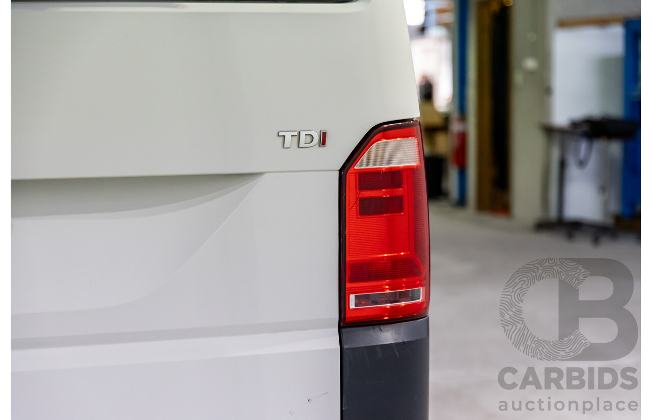 09/2017 Volkswagen Transporter TDI 340 SWB LOW (FWD) T6 MY18 Van Candy White Turbo Diesel 2.0L