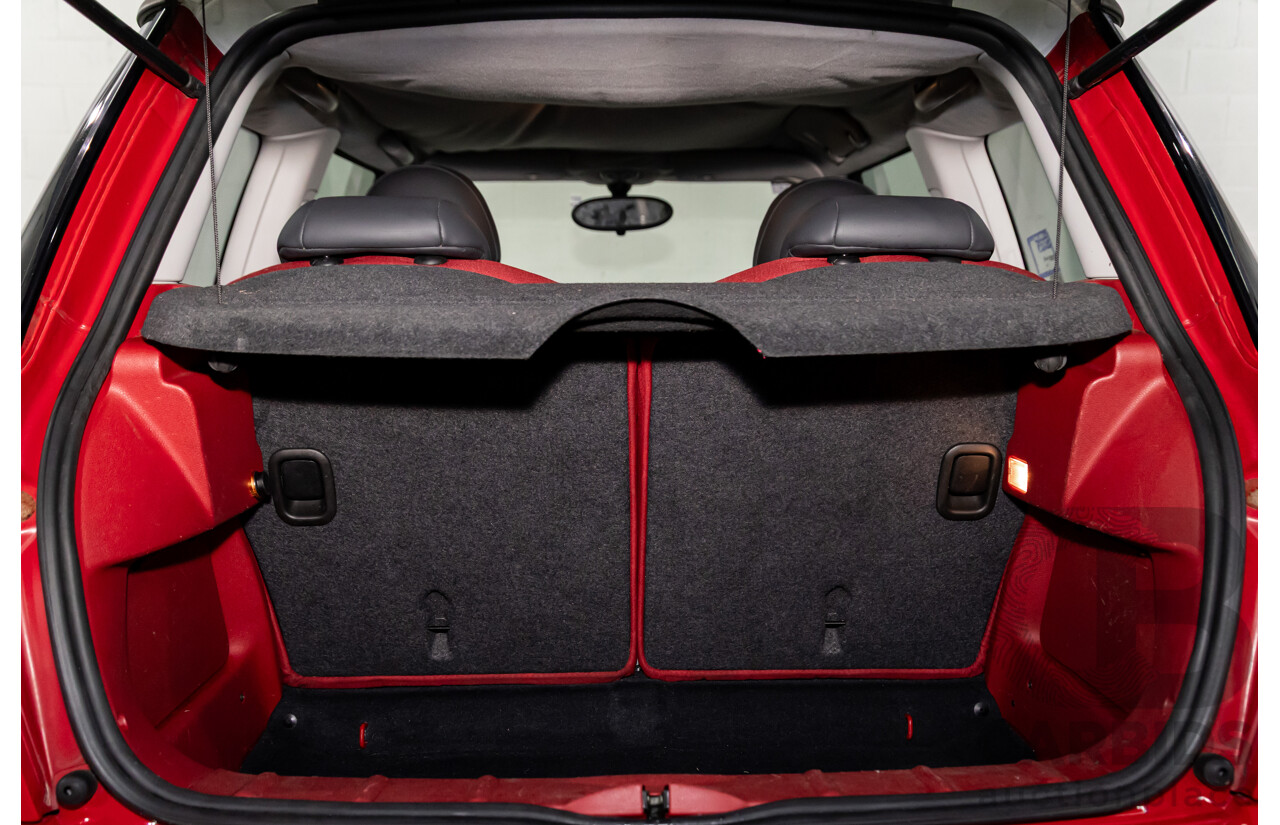 9/2004 Mini Cooper Chilli R50 2d Hatchback Chili Red/Pepper White Roof 1.6L