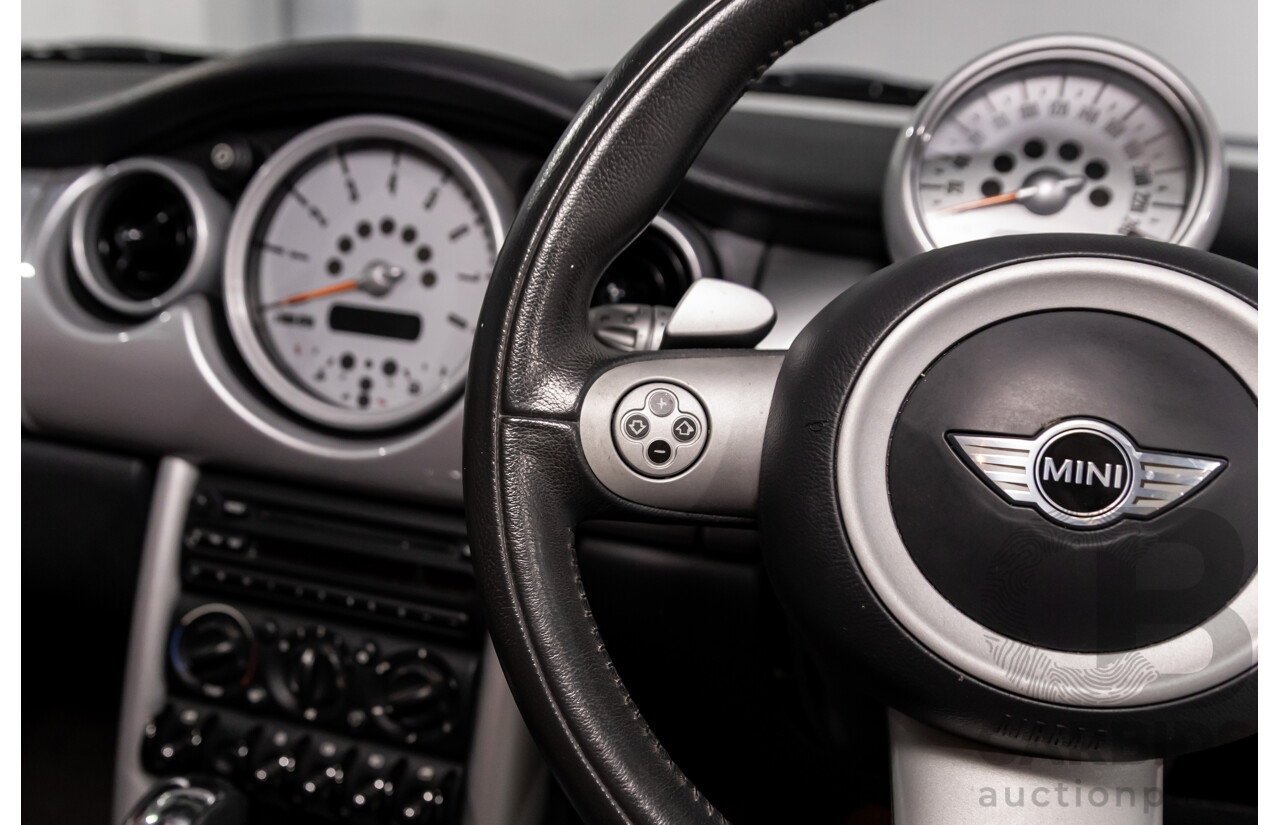 9/2004 Mini Cooper Chilli R50 2d Hatchback Chili Red/Pepper White Roof 1.6L