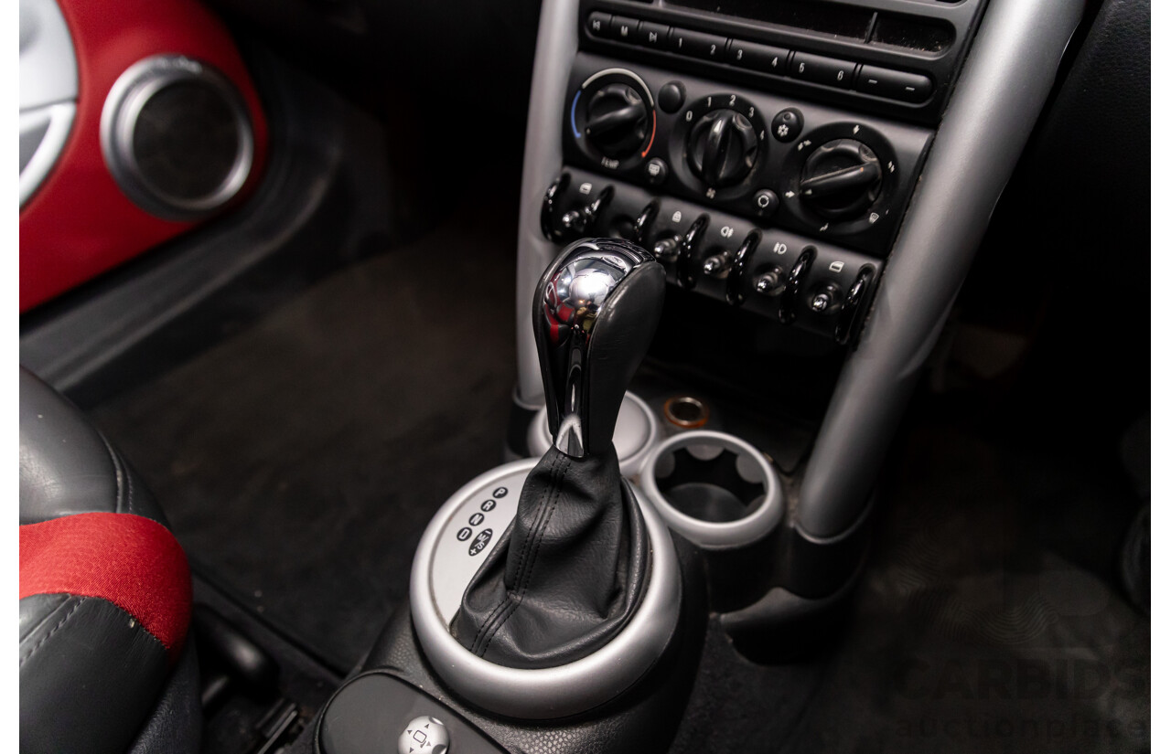 9/2004 Mini Cooper Chilli R50 2d Hatchback Chili Red/Pepper White Roof 1.6L