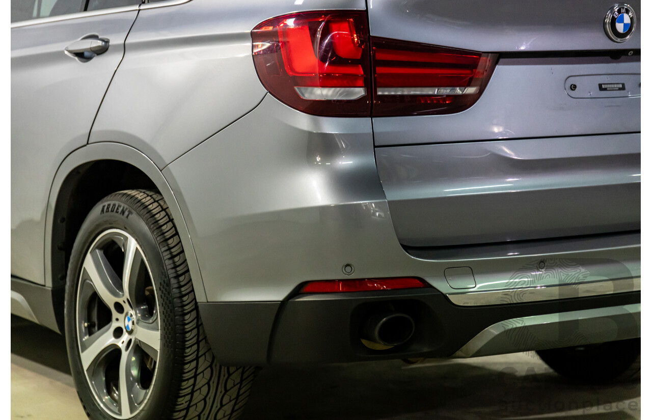 4/2014 BMW X5 sDrive 25d F15 MY14 4d Wagon Space Grey Metallic Turbo Diesel 2.0L