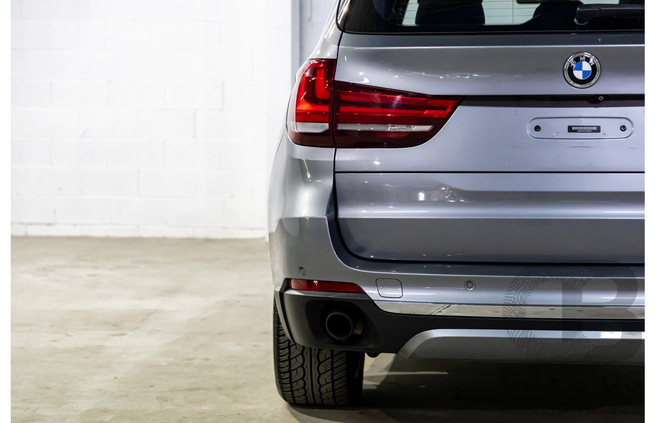 4/2014 BMW X5 sDrive 25d F15 MY14 4d Wagon Space Grey Metallic Turbo Diesel 2.0L