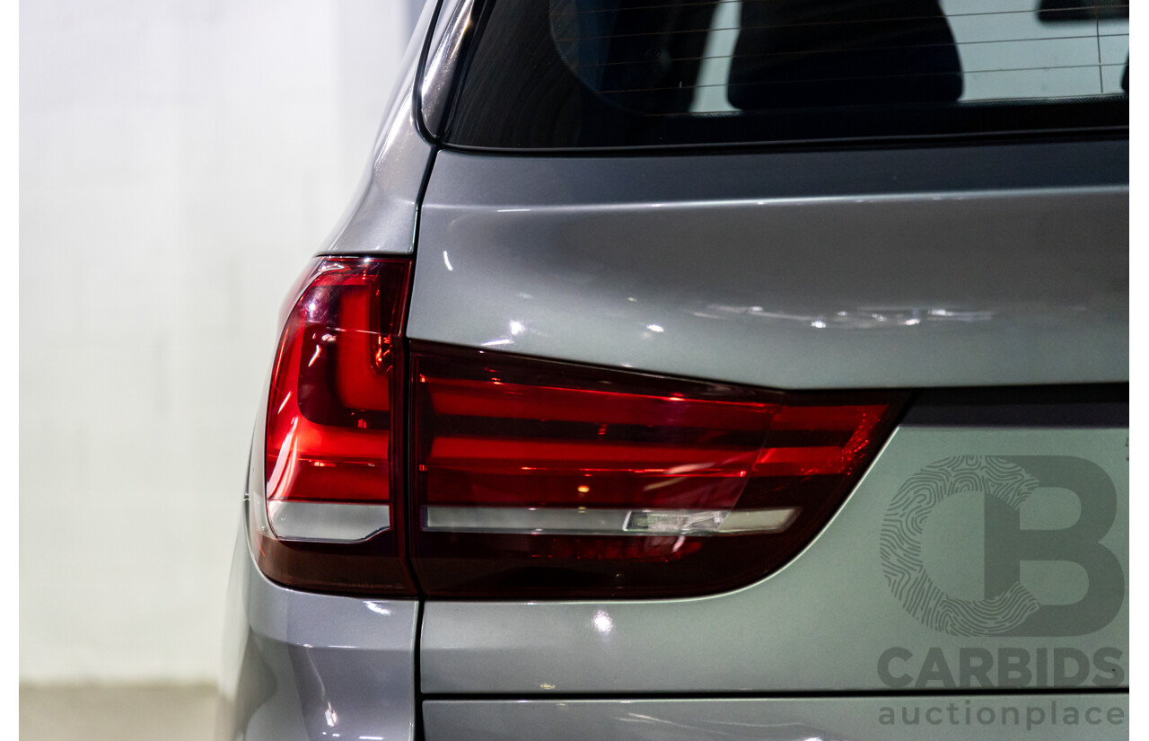 4/2014 BMW X5 sDrive 25d F15 MY14 4d Wagon Space Grey Metallic Turbo Diesel 2.0L