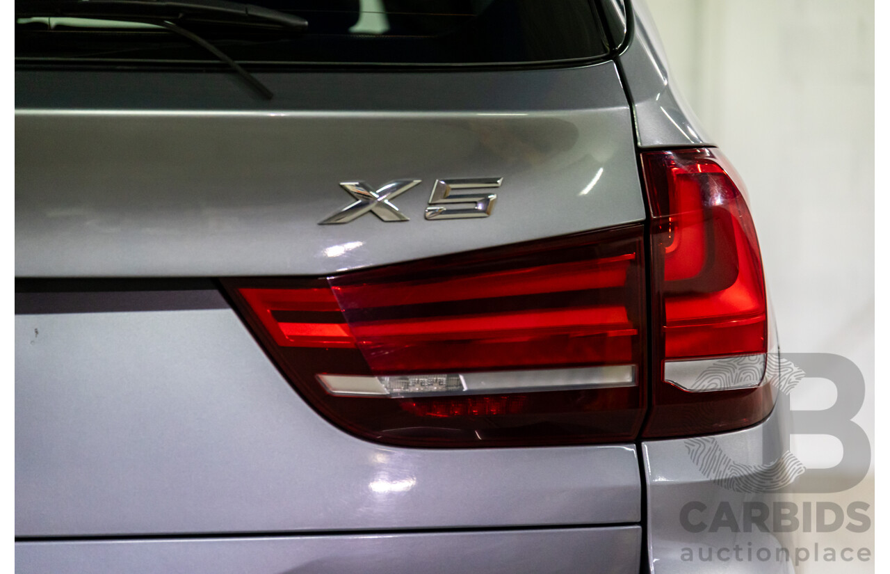 4/2014 BMW X5 sDrive 25d F15 MY14 4d Wagon Space Grey Metallic Turbo Diesel 2.0L