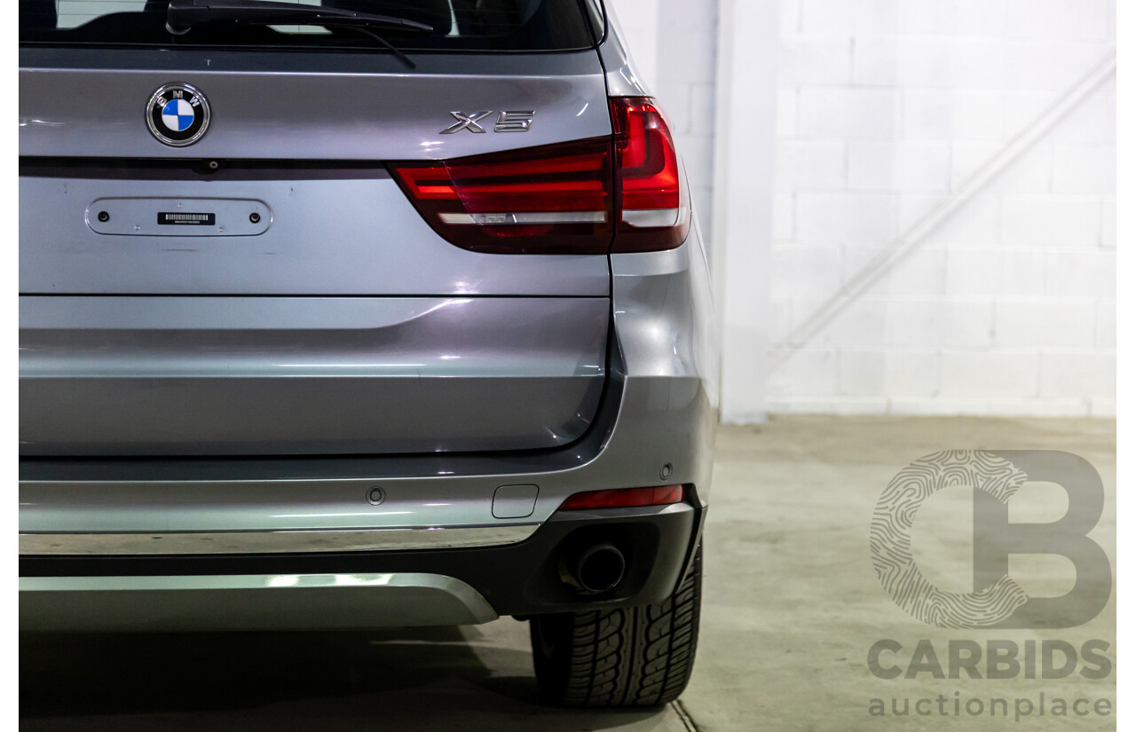 4/2014 BMW X5 sDrive 25d F15 MY14 4d Wagon Space Grey Metallic Turbo Diesel 2.0L