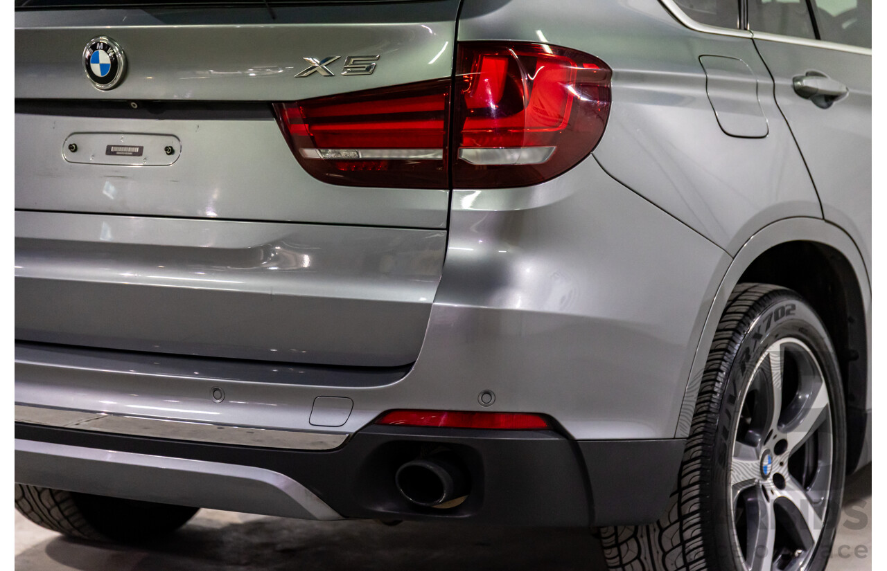 4/2014 BMW X5 sDrive 25d F15 MY14 4d Wagon Space Grey Metallic Turbo Diesel 2.0L