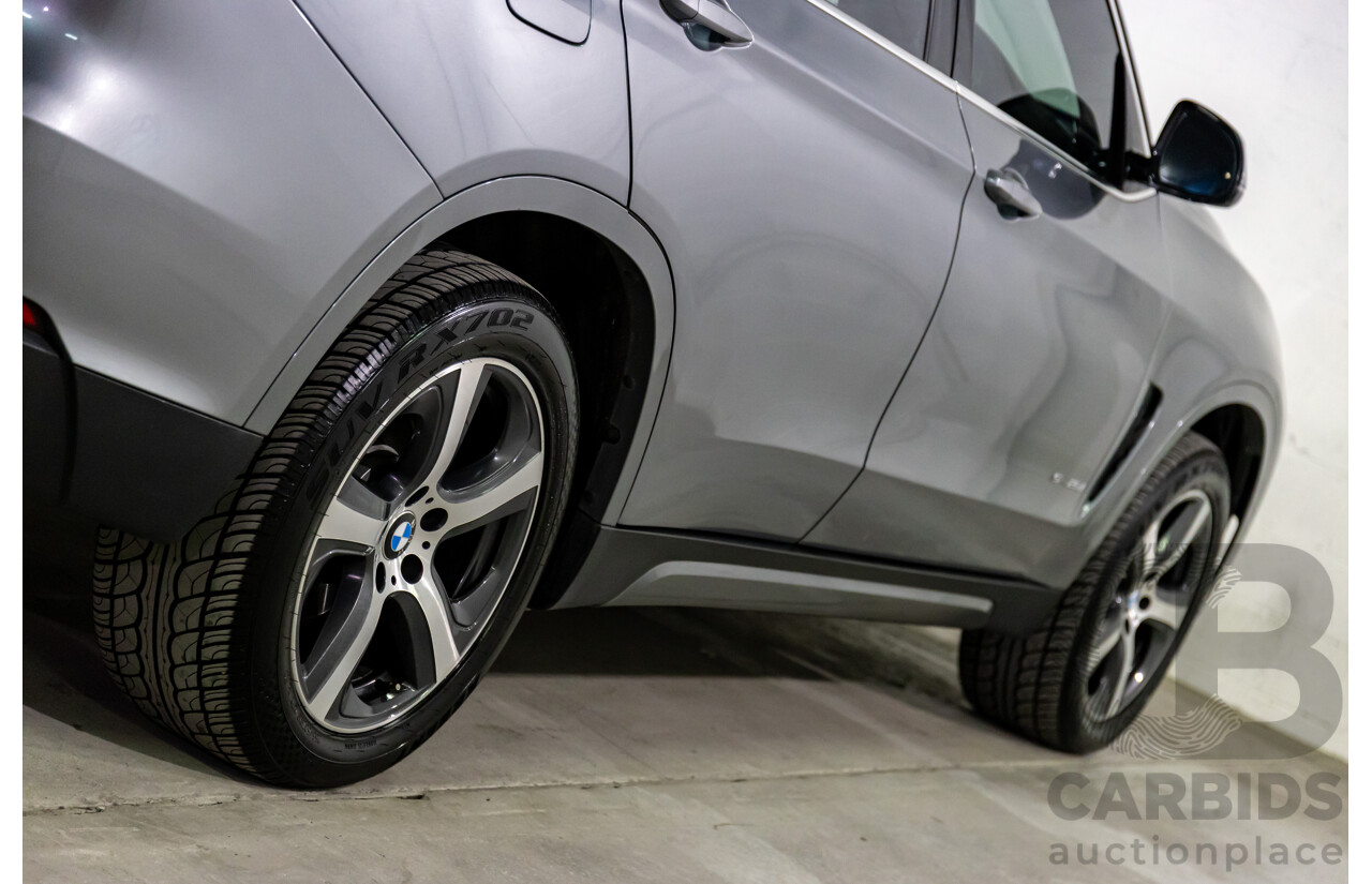 4/2014 BMW X5 sDrive 25d F15 MY14 4d Wagon Space Grey Metallic Turbo Diesel 2.0L