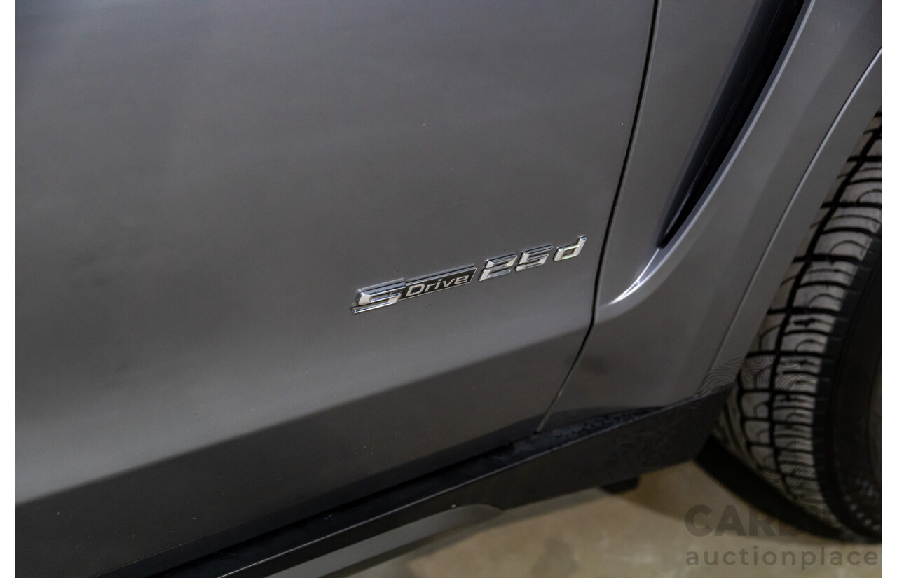 4/2014 BMW X5 sDrive 25d F15 MY14 4d Wagon Space Grey Metallic Turbo Diesel 2.0L