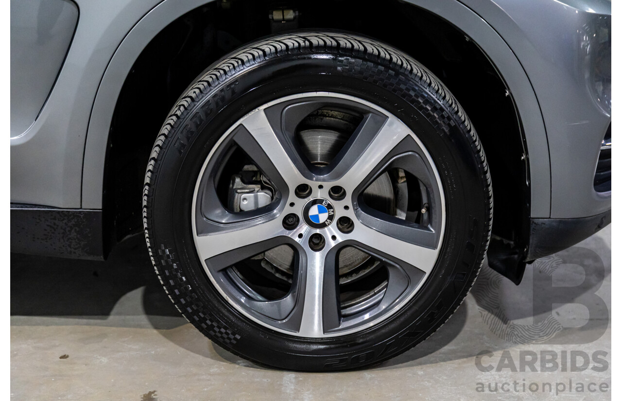 4/2014 BMW X5 sDrive 25d F15 MY14 4d Wagon Space Grey Metallic Turbo Diesel 2.0L