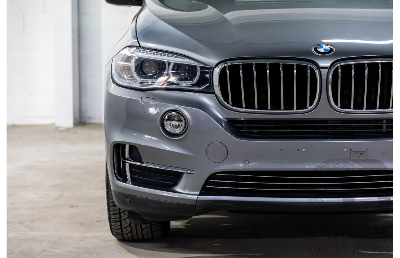4/2014 BMW X5 sDrive 25d F15 MY14 4d Wagon Space Grey Metallic Turbo Diesel 2.0L