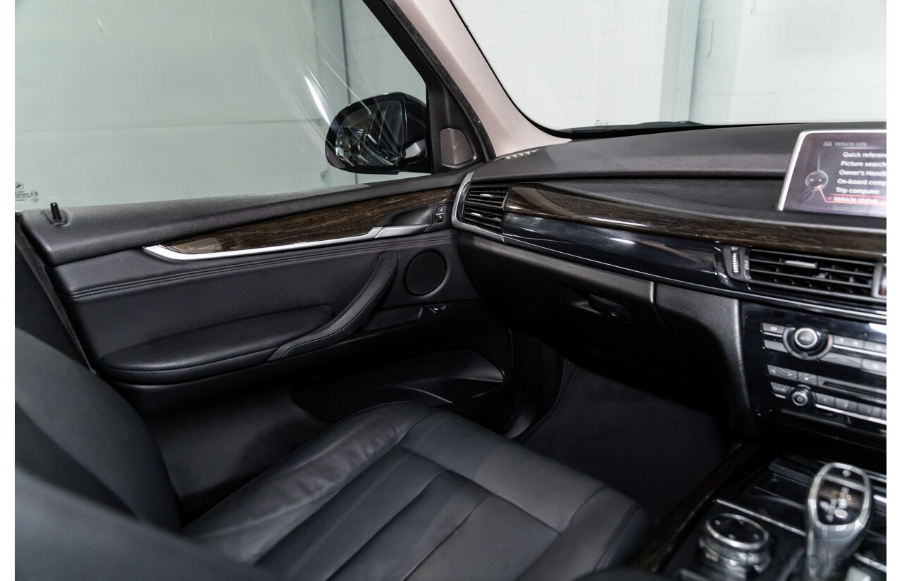 4/2014 BMW X5 sDrive 25d F15 MY14 4d Wagon Space Grey Metallic Turbo Diesel 2.0L