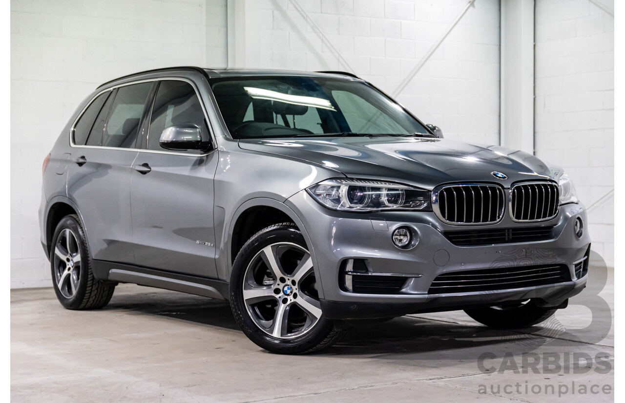 4/2014 BMW X5 sDrive 25d F15 MY14 4d Wagon Space Grey Metallic Turbo Diesel 2.0L