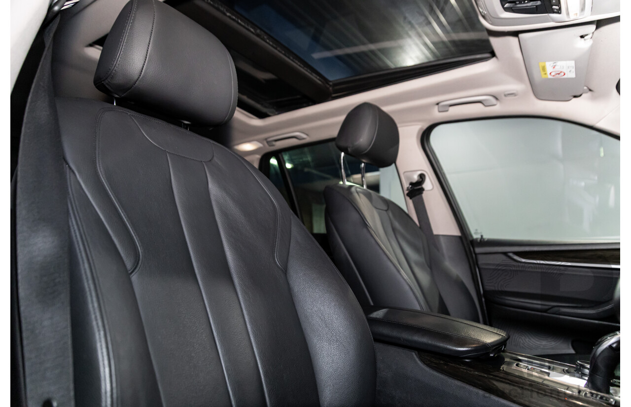 4/2014 BMW X5 sDrive 25d F15 MY14 4d Wagon Space Grey Metallic Turbo Diesel 2.0L