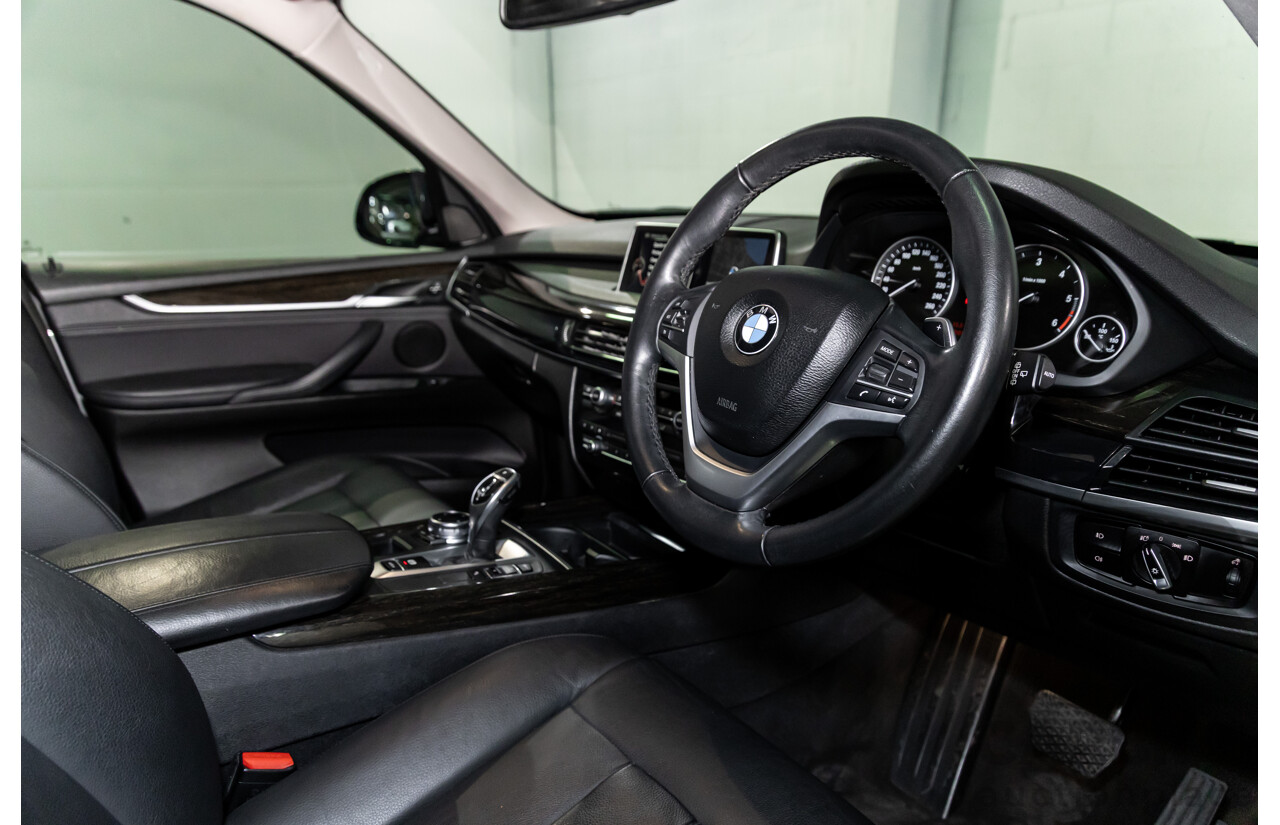 4/2014 BMW X5 sDrive 25d F15 MY14 4d Wagon Space Grey Metallic Turbo Diesel 2.0L
