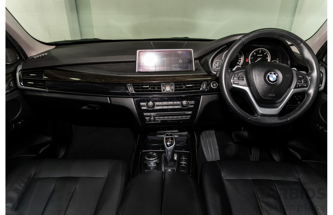 4/2014 BMW X5 sDrive 25d F15 MY14 4d Wagon Space Grey Metallic Turbo Diesel 2.0L